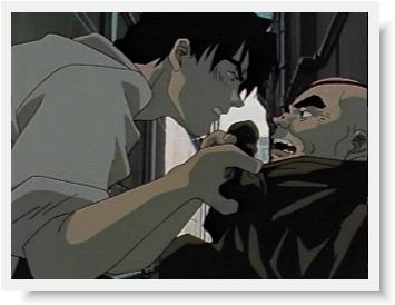 Tataki Suichi confronts Priest Snake Eyes about his cult's interference with Key's career.
